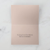 Carte Espagne Sympathy Pink Peony (Intérieur)