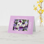 Carte Espagnol : 100 anos / Anniversaire Cumpleanos (Fleur jaune)