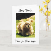 CARTE ESPAGNOL À LA FIN DU JOUR D'ANNIVERSAIRE (Fleur jaune)