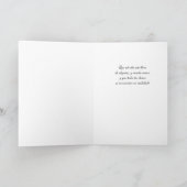 Carte Espagnol : Joyeux anniversaire Feliz Cumpleanos (Intérieur)