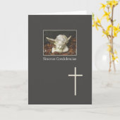 Carte Espagnol Sympathy Guardian Angel (Fleur jaune)