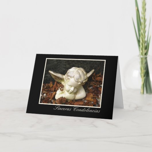 Carte Espagnol Sympathy Guardian Angel (Devant)