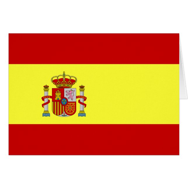 Carte Española Bandera (Devant horizontal)