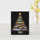 Carte Espèces de poisson d'eau douce Arbre de Noël Pêche (Fleur jaune)