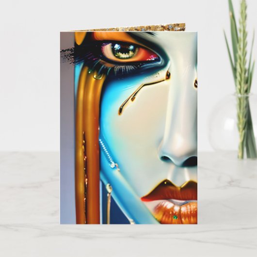 Carte Espère que ta journée soit dorée (Devant)