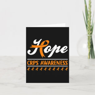 Carte Espère Rsd Crps Mois De Sensibilisation Orange Rib