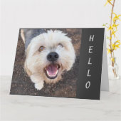 CARTE ESPÉREZ QUE VOTRE ANNIVERSAIRE EST LE "MEILLEUR" E (Fleur jaune)