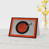 Carte Espérez que votre anniversaire est Soupe-heu ! (Fleur jaune)