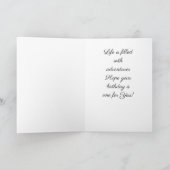 CARTE ESPÉREZ QUE VOTRE ANNIVERSAIRE EST UNE "AVENTURE" (Intérieur)