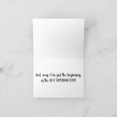 CARTE ESPÉRONS QUE C'EST LE "MEILLEUR" ANNIVERSAIRE JAMA (Intérieur)