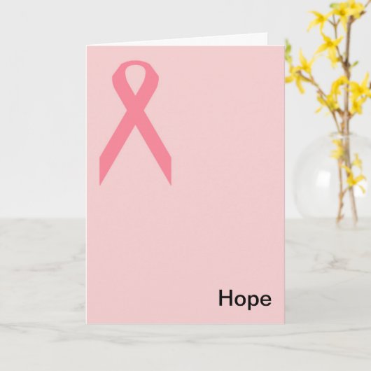 Carte Espoir (Fleur jaune)