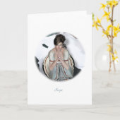 Carte espoir (Fleur jaune)