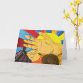 Carte Espoir-Kathryn (Fleur jaune)