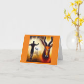 Carte Esprit Animal Antelope 3 (Fleur jaune)