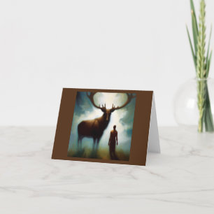 Carte Esprit Animal Elk 1