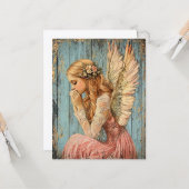 Carte Esprit d'ange (Devant/Arrière en situation)