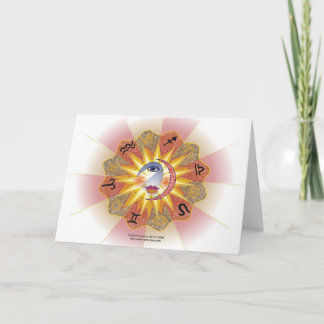 Carte Esprit d'astrologie Salutations