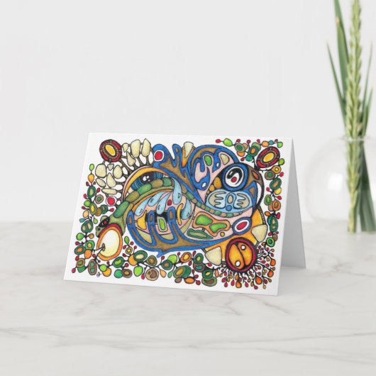 Carte Esprit de chaman : Le chuchotement des voix (Devant)