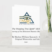 Carte Esprit de chaman : L'esprit pleurant d'arbre (SUD) (Dos)