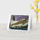 Carte Esprit de l'observation des morts, Gauguin (Fleur jaune)