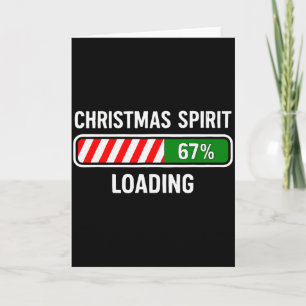 Carte Esprit de Noël Chargement 67 Mèmes Garçons Enfants