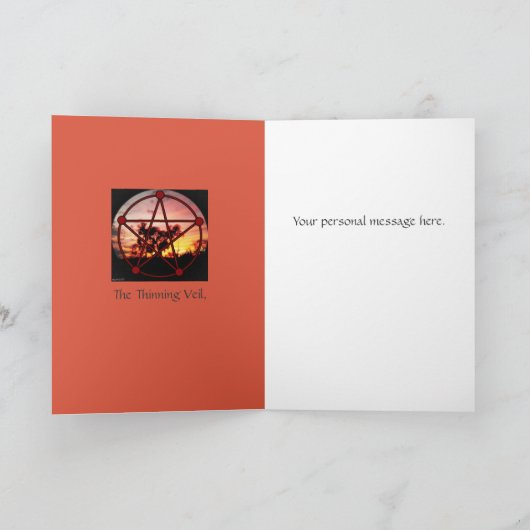 Carte Esprit de Samhain (Intérieur)