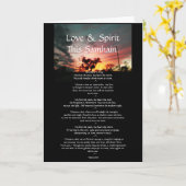 Carte Esprit de Samhain (Fleur jaune)