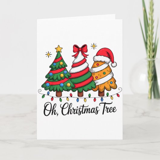 Carte Esprit de vacances amusant Citation de Noël joyeux (Devant)