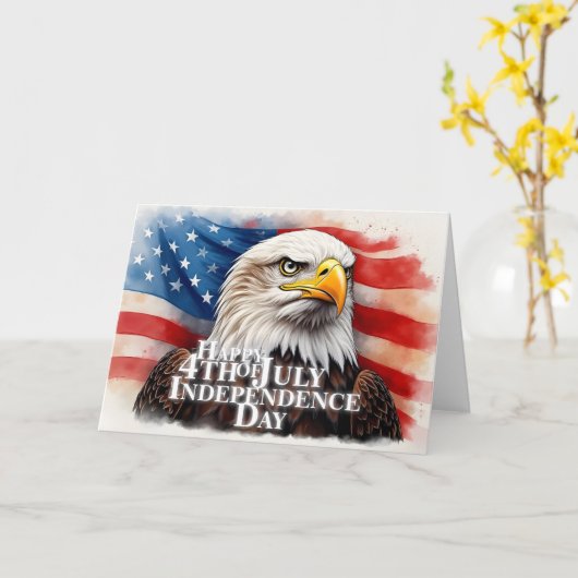 Carte Esprit d'indépendance (Fleur jaune)