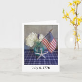 Carte Esprit du 14 juillet 1776 (Fleur jaune)