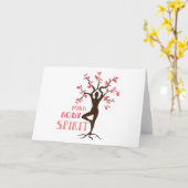 Carte Esprit du corps mental (Fleur jaune)