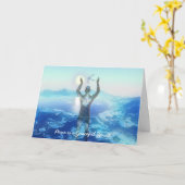 Carte Esprit paisible (Fleur jaune)