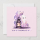 Carte Esprits d'Halloween doux - Pastel Ghost (Devant)