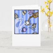 Carte Esprits - Intérieur Vide Cauchemar Pop Gothique  (Fleur jaune)