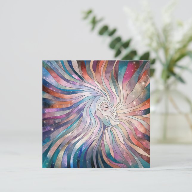 Carte Essence Ethérée - Art Mosaïque (Debout devant)