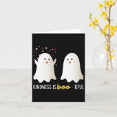 Carte Est Bou Mignonne Enseignant Mignonne Fantôme Booti (Fleur jaune)