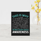 Carte Est-ce pourquoi nous avons besoin de sensibilisati (Fleur jaune)