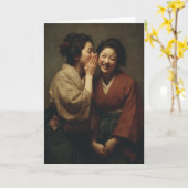 Carte "Est-Ce Que Ça Convient Avec Des Instructions ?" A (Fleur jaune)