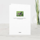 Carte Est-ce que je sens le gâteau ? voeux d'anniversair (Dos)