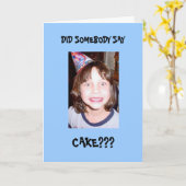 CARTE EST-CE QUE QUELQU'UN A DIT, DURCIR ? ? ? (Fleur jaune)