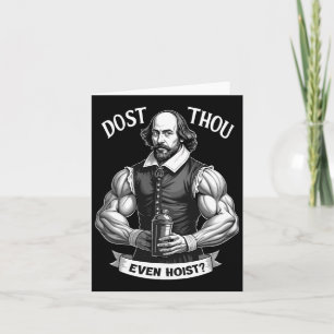 Carte Est-Ce Que Tu Peux Même Hoist Weightlifting Shakes