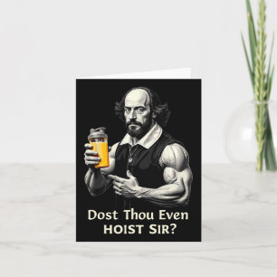 Carte Est-Ce Que Tu Peux Même Hoist Weightlifting Shakes