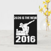 Carte Est une nouvelle mème de 2016 (Fleur jaune)