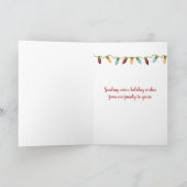 Carte Estarfish de Noël dans le sable (Intérieur)