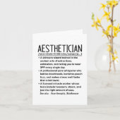 Carte Esthétique (Fleur jaune)