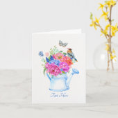 Carte esthétique bouquet de fleurs (Fleur jaune)