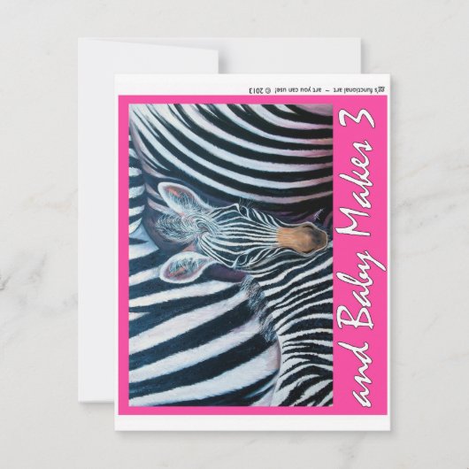 Carte et Bébé Fait 3 (Devant)