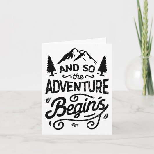 Carte Et Donc L'Aventure Commence À Sertir Camping Extér (Devant)