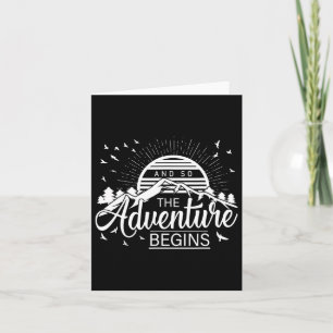 Carte Et Donc L'Aventure Commence Drôle Montagnes Randon
