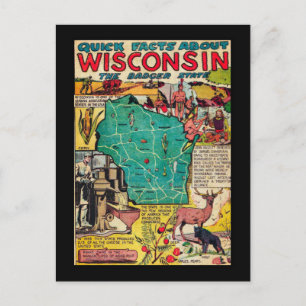 Carte et faits du Wisconsin